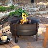 Red-Ember-Brockton-Steel-Cauldron-Fire-Pit-with-Free-Cover-Multicolor-AD452-34-in-0