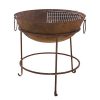 Redfire-88023-Gefion-Firepit-with-Grill-Rust-0
