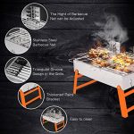 RioRand-BBQ-Grill-Portable-Charcoal-Barbecue-Folding-Lightweight-Barbeque-Grills-Tools-for-Outdoor-Indoor-Garden-Backyard-Cooking-Camping-Hiking-Beach-Picnics-Tailgating-Backpacking-0-2