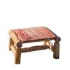 Rustic-Outdoor-Red-Cedar-Log-Ottoman-Foot-Stool-Amish-Made-in-the-USA-0