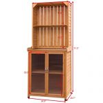 SKEMiDEX-Potting-Bench-Cabinet-Storage-Wooden-Garden-Shed-Tools-Organizer-Work-Station-Two-doors-at-the-bottom-with-shelf-allow-you-to-create-the-perfect-storage-area-to-meet-your-requirements-0-2