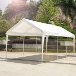 SOLOMARK-10-x-20-Feet-Outdoor-Carport-with-Heavy-Duty-1-12-8-Leg-All-Steel-Frame-with-Water-Resistant-UV-Treated-Cover-White-0-0