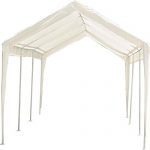 SOLOMARK-10-x-20-Feet-Outdoor-Carport-with-Heavy-Duty-1-12-8-Leg-All-Steel-Frame-with-Water-Resistant-UV-Treated-Cover-White-0