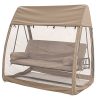 SORARA-2-Person-Hanging-Porch-Swing-Hammock-Outdoor-Canopy-Cover-with-Mosquito-Net-72-x-45-x-66-ft-0-1