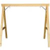 Scandinavian-Style-Wood-Porch-Swing-Stand-for-4ft-Swings-Made-in-USA-From-Selected-Treated-Yellow-Pine-and-Zinc-Coated-Fasteners-0