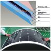 Semi-Flexible-Bendable-100w-100-Watt-Lightweight-Solar-Panel-12v-Battery-OffGrid-next-day-free-shipping-from-US-0-0