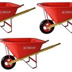 Seymour-WB-JRB-Childrens-Hight-Density-Poly-Tray-Wheelbarrow-with-Steel-Wheel-and-Solid-Rubber-Tire-Boxed-Pack-of-3-0