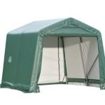 ShelterLogic-76869-Green-8x20x8-Peak-Style-Shelter-0