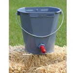 Single-Calf-bucket-feeder-with-metal-handle-and-mounting-by-TULSAN-0-0
