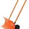 Snow-Plow-Shovel-Pusher-with-Wheels–Snow-Removal-Tools-for-Driveway-as-a-Heavy-Duty-Wheeled-Rolling-Snow-Pusher-to-Clear-the-Snow-on-Driveway-Sidewalk-or-Slippery-Roads-Effortlessly-0