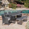 Sophia-Outdoor-6-Piece-Grey-Wicker-Dining-Set-with-Grey-Oak-Finish-Light-Weight-Concrete-Dining-Table-and-Bench-and-Silver-Water-Resistant-Cushions-0-1