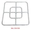 Stainless-Steel-Fire-Pit-Square-Burner-18-Inch-x-18-Inch-SS-304-0