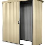 Stratco-Storage-Shed-61-ft-x-51-ft-x-62-ft-Utility-Garden-Shed-Pre-Painted-Steel-Construction-With-Sliding-Door-Easy-To-Assemble-0-0