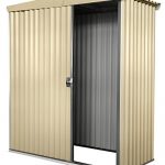 Stratco-Storage-Shed-61-ft-x-51-ft-x-62-ft-Utility-Garden-Shed-Pre-Painted-Steel-Construction-With-Sliding-Door-Easy-To-Assemble-0