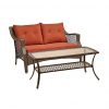 Stratford-2-piece-Comfortable-Relaxing-Wicker-Outdoor-Loveseat-Set-Includes-One-Cushioned-Wicker-Loveseat-and-a-Steel-Coffee-Table-with-a-Tempered-Glass-Top-Durable-Rust-resistant-Steel-Frame-Seat-Sup-0