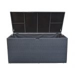 Style-1-BLACK-64-x-30-x-30-Large-Wicker-Storage-Box-Chest-Deck-Poolside-Storing-Patio-Case-0-0