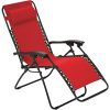 SummerWinds-F5325OBKOX19-Oxford-Red-Fabric-Zero-Gravity-Relaxer-with-Canopy-0