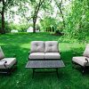 Sunbrella-Padded-Outdoor-Aluminum-5-Piece-Loveseat-Set-with-Bronze-Frame-and-Cast-Shale-Cushions-0-1