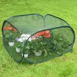 Sundale-Outdoor-Portable-Gardening-Green-House-Mini-Lightweight-Greenhouse-with-Polypropylene-Mesh-Fireproof-Insect-Prevention-394L-x-394W-x-197H-Green-0-0