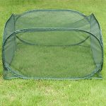 Sundale-Outdoor-Portable-Gardening-Green-House-Mini-Lightweight-Greenhouse-with-Polypropylene-Mesh-Fireproof-Insect-Prevention-394L-x-394W-x-197H-Green-0-1