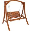Sunnydaze-Deluxe-2-Person-Wooden-Patio-Swing-for-Patio-Deck-or-Yard-0