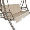 Sunnydaze-Deluxe-3-Person-Outdoor-Patio-Porch-Swing-with-Canopy-and-Elegant-Heavy-Duty-Steel-Frame-Beige-Cushions-0-1