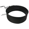 Sunnydaze-Large-Fire-Pit-Campfire-Ring-with-BBQ-Cooking-Grate-Outdoor-Camping-Firepit-Insert-Heavy-Duty-2mm-Thick-Steel-36-Inch-0-2