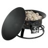 Sunward-Patio-Portable-Outdoor-58000-BTU-Propane-Fire-Pit-19-Fire-BowlLava-Rocks-Carry-Handle-Lid-and-Weather-Resistant-Bag-Included-0-1