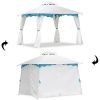 TANGKULA-2-Tier-10×10-Patio-Gazebo-Canopy-Tent-Steel-Frame-Shelter-Awning-WSide-Walls-0-1