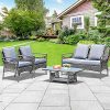 TANGKULA-4PCS-Patio-Rattan-Chair-Furniture-Set-Outdoor-Garden-Lawn-Wicker-Rattan-Sofa-Furniture-Conversation-Cushioned-Seat-0-0