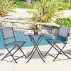 TANGKULA-Outdoor-Patio-Bistro-Set-Foldable-Chairs-Glass-Table-for-Backyard-Lawn-Balcony-Pool-Outdoor-Modern-Rattan-Wicker-Dining-Set-Patio-Furniture-Set-Outdoor-Patio-Conversation-Set-0-2