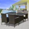 TANGKULA-Wicker-Dining-Set-5-Piece-Outdoor-Patio-Furniture-Set-Wicker-Rattan-Table-and-Chairs-Set-with-Cushion-for-Lawn-Backyard-Balcony-Garden-0
