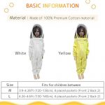 TINTON-LIFE-Kids-Beekeeping-Suits-Full-Body-Ventilated-100-Cotton-Children-Bee-Suits-with-Self-Supporting-Fencing-Veil-Protective-Gear-for-Beekeeper-0-0