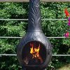 The-Blue-Rooster-CAST-ALUMINUM-Orchid-Style-Wood-Burning-Chiminea-in-Charcoal-0-1