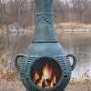 The-Blue-Rooster-Company-CAST-ALUMINUM-Pine-Style-Wood-Burning-Chiminea-in-Antique-Green-0-0