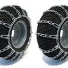The-ROP-Shop-Pair-2-Link-TIRE-Chains-18x65x8-fits-Many-Can-Am-Quest-Outlander-Renegade-ATV-0