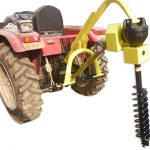 Titan-60HP-HD-Steel-Fence-Posthole-Digger-w12-Auger-3-Point-Tractor-Attachment-0-0