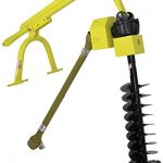 Titan-60HP-HD-Steel-Fence-Posthole-Digger-w12-Auger-3-Point-Tractor-Attachment-0