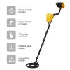 URCERI-GC-1028-Metal-Detector-High-Accuracy-Waterproof-2-Modes-Outdoor-Gold-Digger-with-Sensitive-Search-Coil-LCD-Display-for-Beginners-Professionals-Yellow-0-0