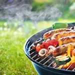 Unique-Imports-BBQ-Charcoal-Kettle-Grill-18-Moving-Wheels-Outdoor-Smoker-Heat-Portable-Backyard-Cooking-Camping-Steak-Backyard-Pit-master-Tailgating-0-0