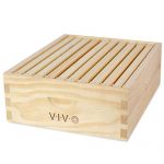 VIVO-Beekeeping-Add-on-Medium-Super-Beehive-Box-Kit-with-10-Frames-for-Langstroth-Bee-Hive-BEE-HV03-0
