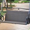 Valencia-Resin-Wicker-with-steel-Frame-Double-Patio-Swing-Loveseat-Antique-Black-0