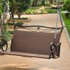 Valencia-Resin-Wicker-with-steel-Frame-Double-Patio-Swing-Loveseat-Antique-Brown-0