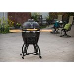 Vision-Grills-Kamado-Pro-Ceramic-Charcoal-Grill-with-Grill-Cover-Black-Matte-0-0