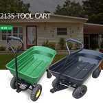 VuHom-Poly-Garden-Dump-Cart-with-Steel-Frame-and-10-Inch-wheel-600-Pound-Capacity-Garden-Dump-Cart-Yard-Wagon-Black-And-Green-Color-Choice-0