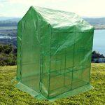 WShop-2-Tier-8-Shelf-Greenhouse-Portable-Lawn-and-Garden-Pe-Replacement-Cover-Fit-Frame-0