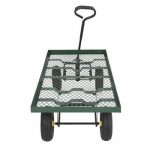 Wagon-Garden-Cart-Nursery-Trailer-Heavy-Duty-Cart-Yard-Gardening-Patio-New-0-0