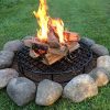 Walden-Fire-Pit-Grate-Round-295-Diameter-Premium-Heavy-Duty-Steel-Grate-with-Ember-Catcher-for-Outdoor-Fire-Pits-0-2