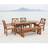 Walker-Edison-Acacia-Wood-Simple-Patio-6-Piece-Dining-Set-with-x-Shaped-Back-Brown-0