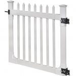 WamBam-Nantucket-Vinyl-Picket-Gate-with-Stainless-Steel-Hardware-48-High-by-48-Wide-0-0